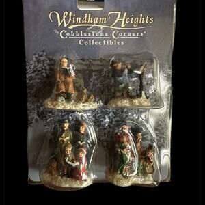 Windham Heights By Cobblestone musicians chorus carolers christmas village